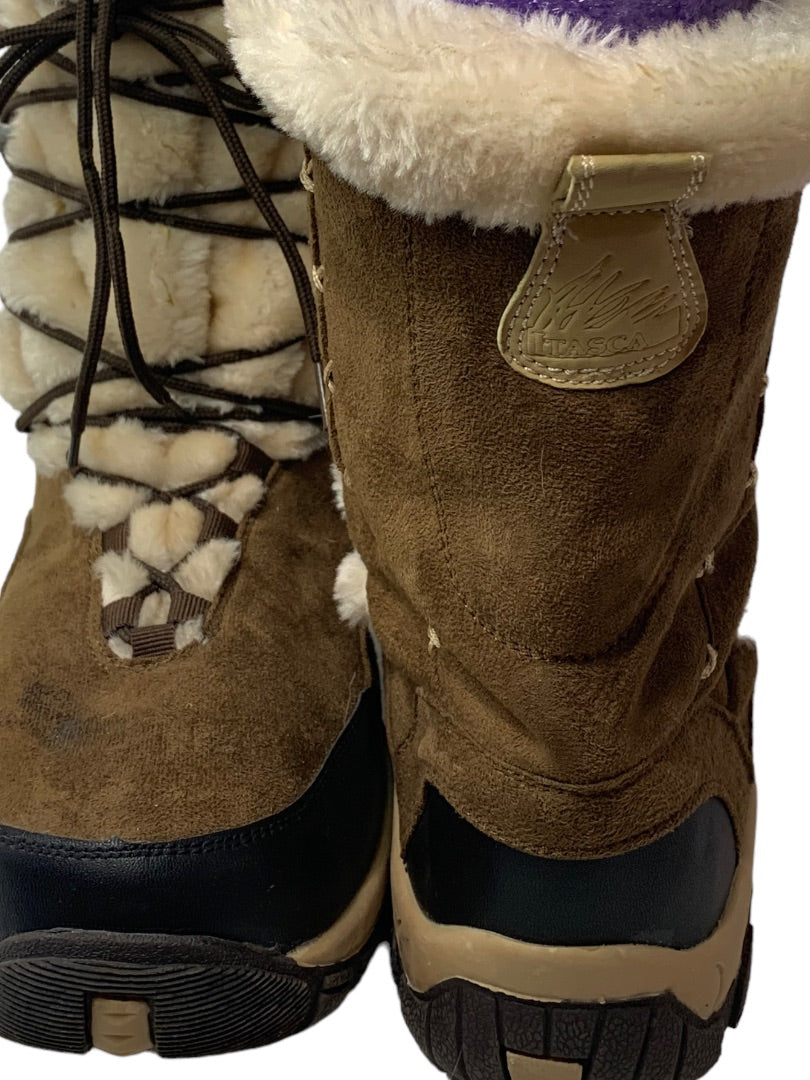 Size 10 Itasca Women's Winter Boots Anastasia Style Mid Calf