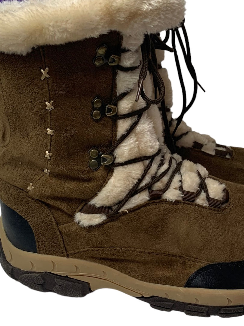 Size 10 Itasca Women's Winter Boots Anastasia Style Mid Calf