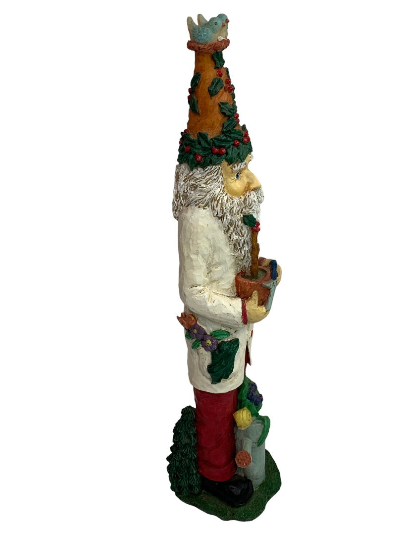 Santa Gardener Santa’s World Christmas Holiday Figure Figurine 12"