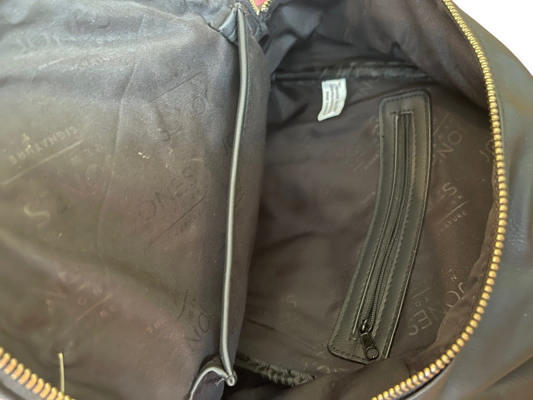 Jones New York Signature Quilted Faux Leather Mini Backpack Bag