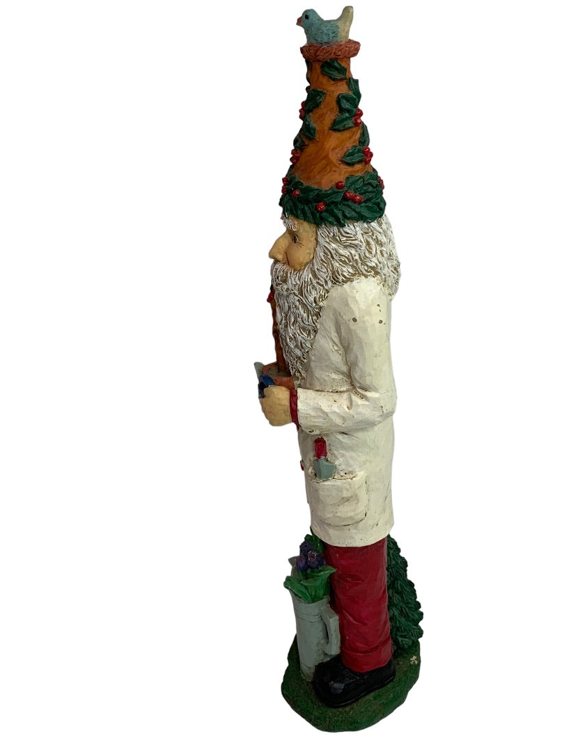 Santa Gardener Santa’s World Christmas Holiday Figure Figurine 12"