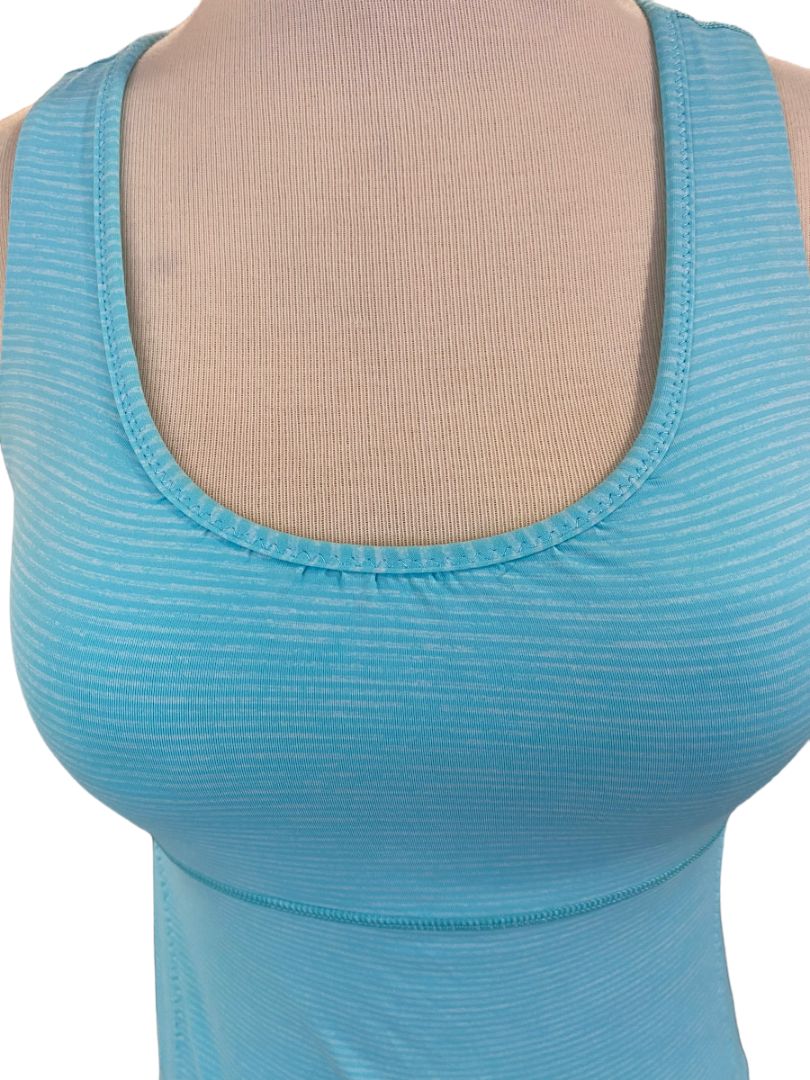 Lululemon Turquoise Workout Tank Top Bra Band No tags