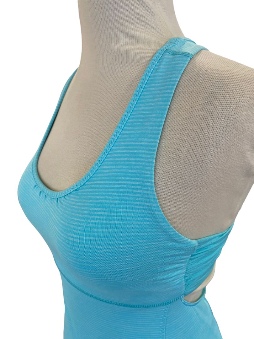 Lululemon Turquoise Workout Tank Top Bra Band No tags