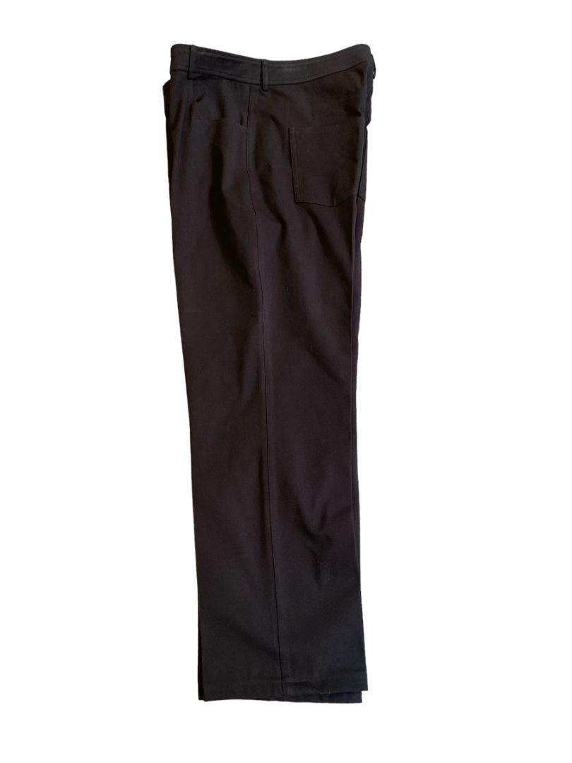 12 St. John Brown Straight Leg Dress Pants Pockets
