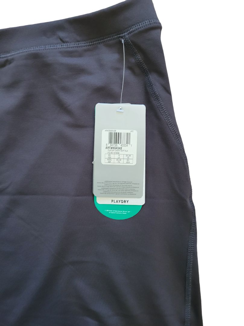 NWT Size 2XL Reebok Play Dry Gray Athletic Shorts