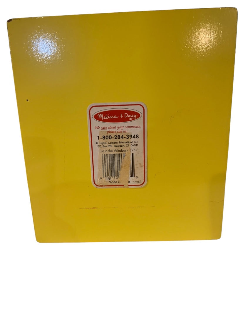 Melissa & Doug Hand-Painted Solid Wood Tabletop Frame Dimensional