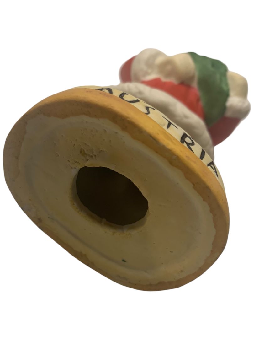 Jamestown China Fine Porcelain Santa Figurine 4.75"h "1923 Austria" Colllectible Countries