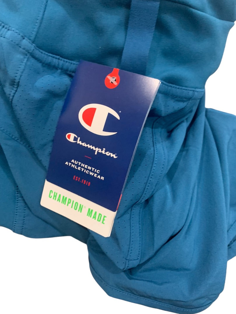 Small Champion Womens New Teal Running Shorts Lined Double Dry Anti-Odor