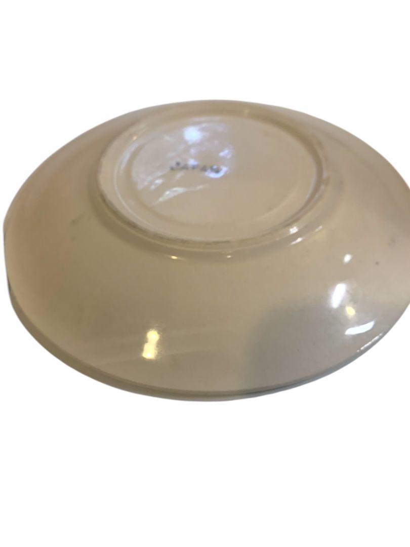 Vintage Blue Willow Japan Saucer Plates Set of 2 5.9 Inch Diameter