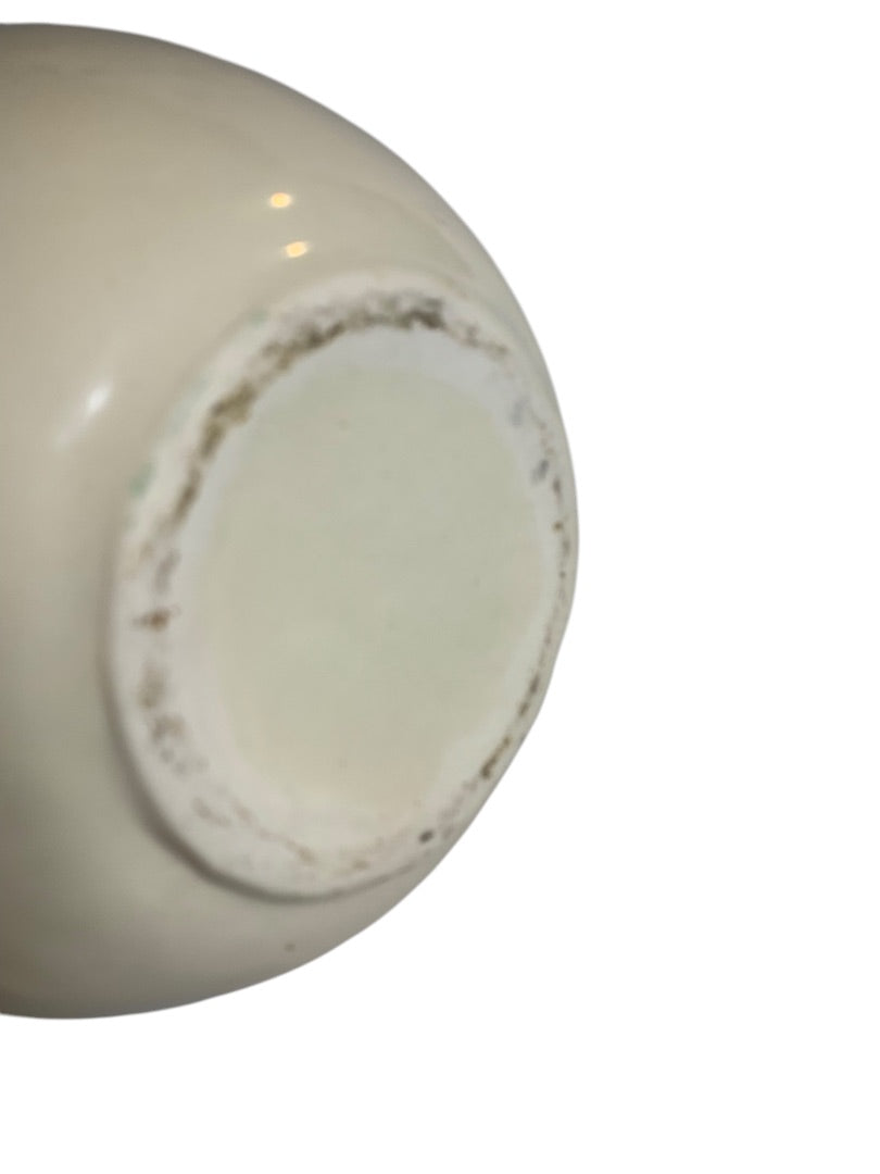 1940s Pippin Pottery USA Ceramic Water Pitcher Apple 6 Inch