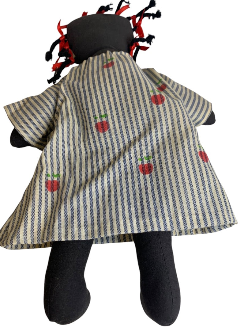 Vintage Cloth Doll Sleep 13 Inch Soft Nightgown