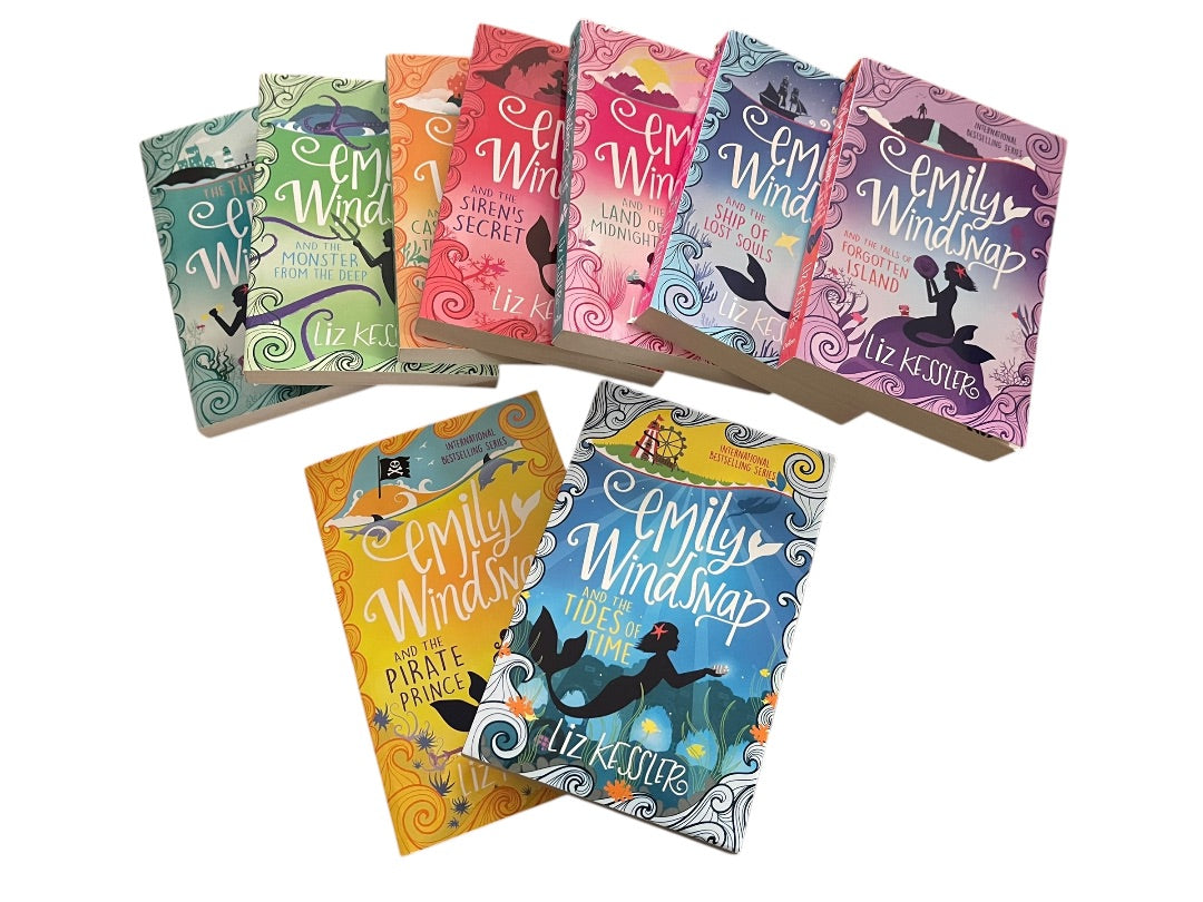 Set of 9 The Tail of Emily Windsnap The Complete Collection Paperback Books Liz Kessler