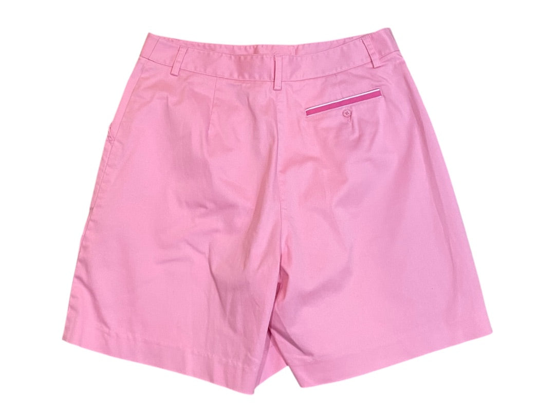 Size 8 Lilly Pulitzer Womens Pink Chino Shorts Coolmax Blend