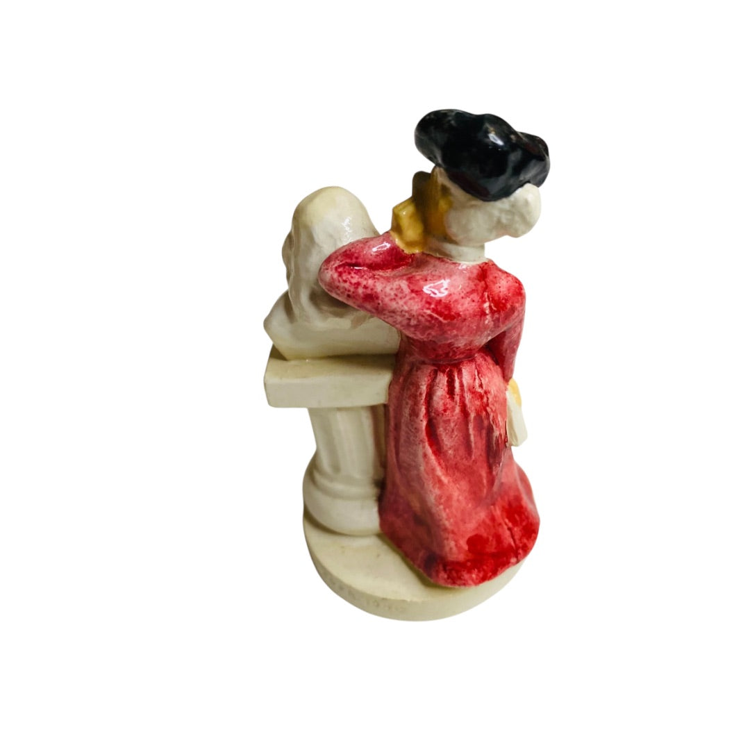 Sebastian Miniatures Figurine Mrs Rittenhouse Square Signed 3 Inch