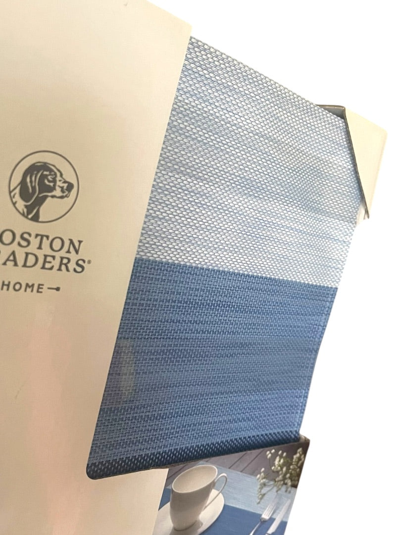 Boston Traders Home 8 Pack Placemats 12" x 18" Blue NIB