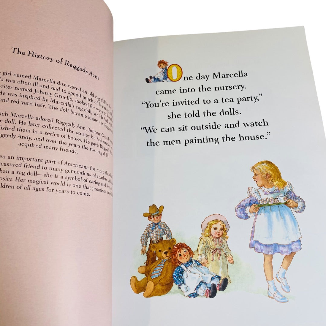 Lot of 7 Raggedy Ann and Andy Books Assorted Hardcover and Paperback