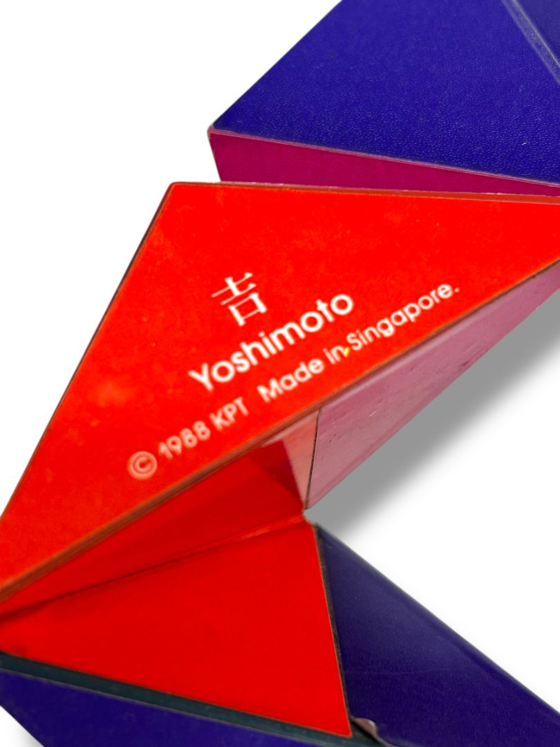 Vintage 1988 Yoshimoto Twisty Puzzle Dino Skewb Cuboctahedron