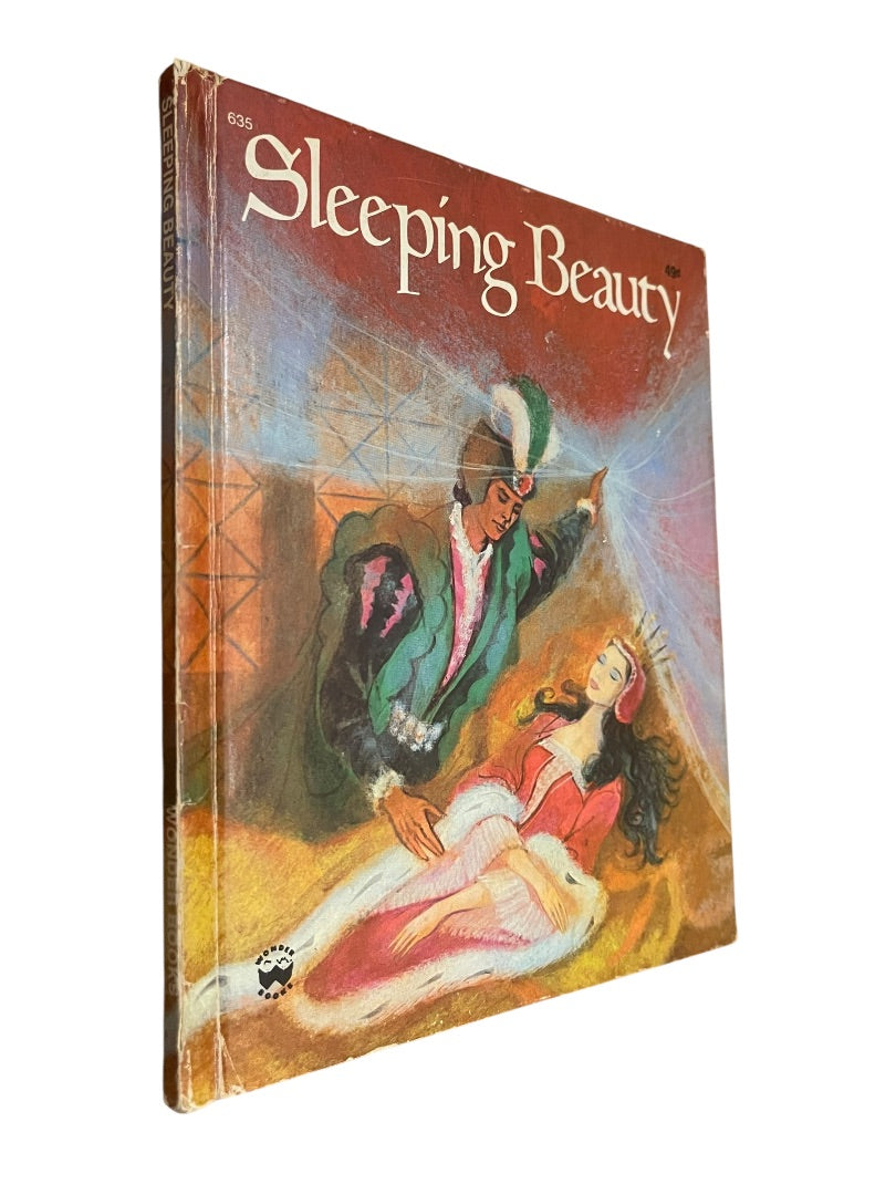 Vintage Sleeping Beauty Wonder Books 1956 Hardcover