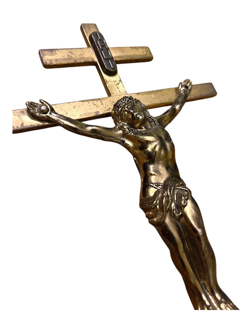 Vintage Gallo NYC Orthodox Crucifix Mid 20th Century
