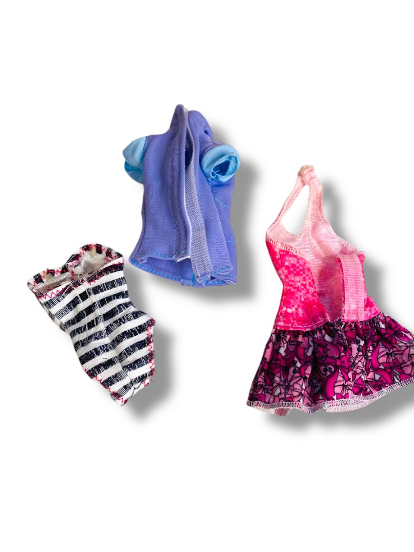 Lot of 3 1980s Fashion Doll Clothes Lot Fits Barbie 11.5 Inch Dolls