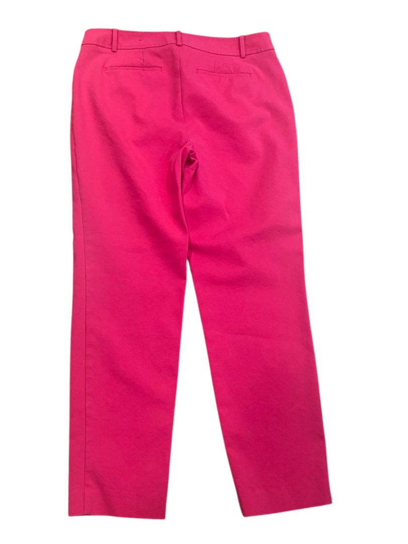 Size 10 Talbots Hampshire Ankle Womens Hot Pink Chino Pants