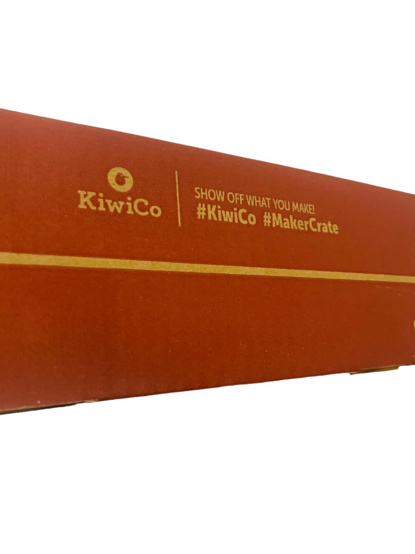 KiwiCo Craft Kit Stenciled Book Holder Open Box Ages 14+ Part#MMAG-F1794