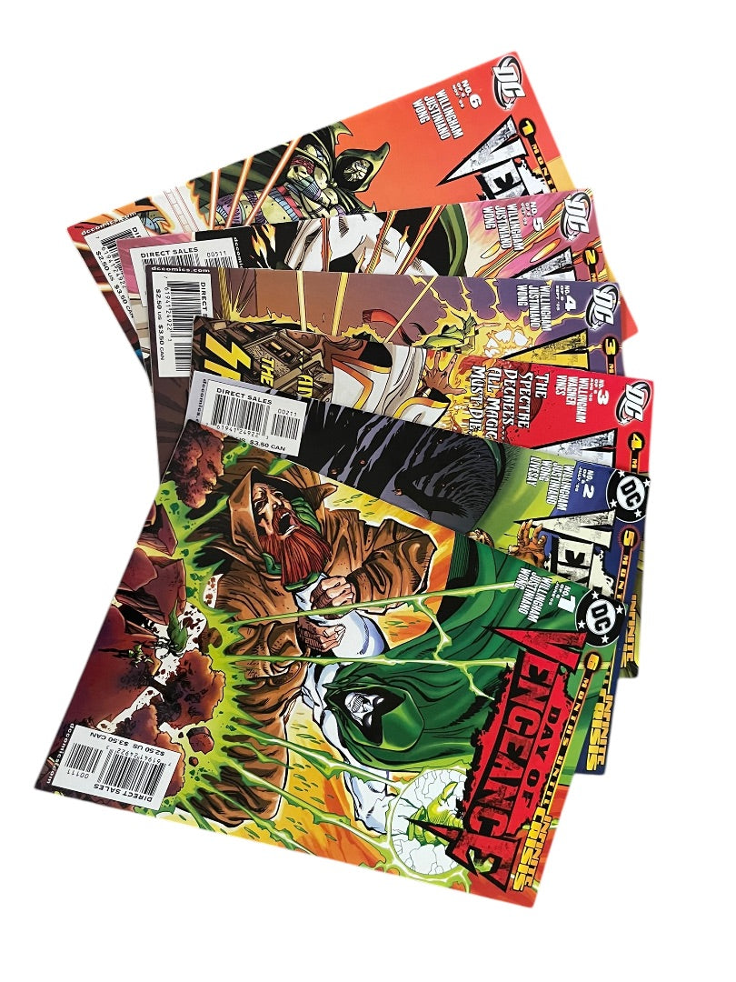 DC Day of Vengeance #1-6 Willingham Justiniano Wong