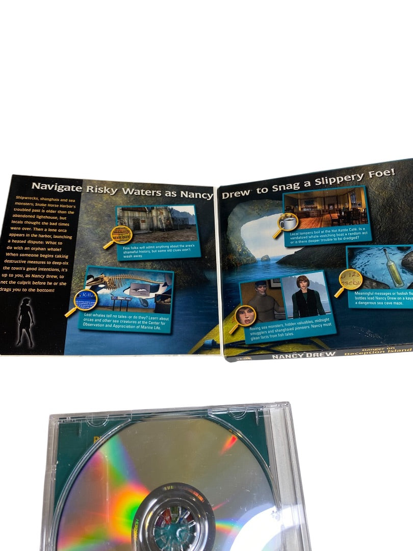 Nancy Drew: Danger on Deception Island (PC, CD-ROM) Mystery 9