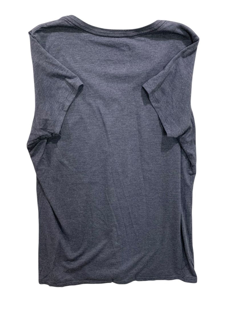 Size XXL Nike Womens Slim Fit V-Neck Navy Blue Tshirt