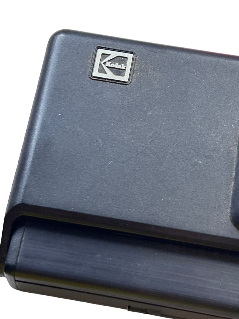 Vintage Kodak Disc 6000 Camera Black Chain Wristlet Sounds like it is in working condition