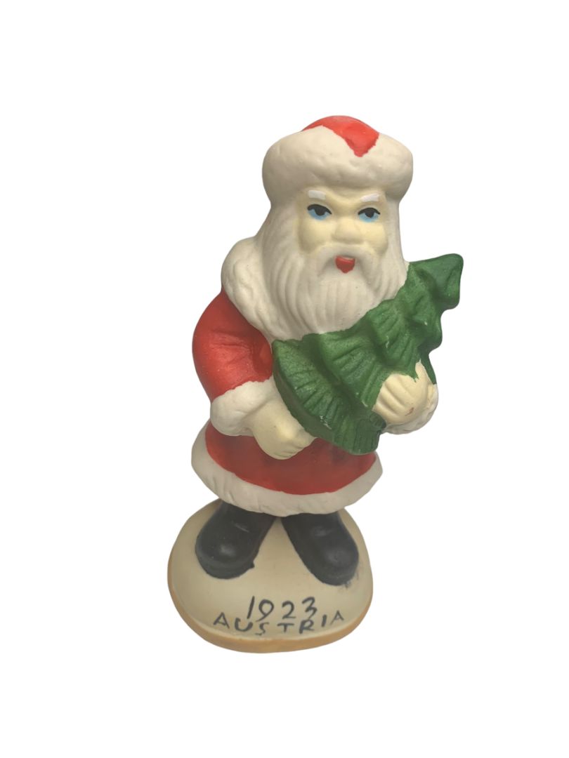 Jamestown China Fine Porcelain Santa Figurine 4.75"h "1923 Austria" Colllectible Countries