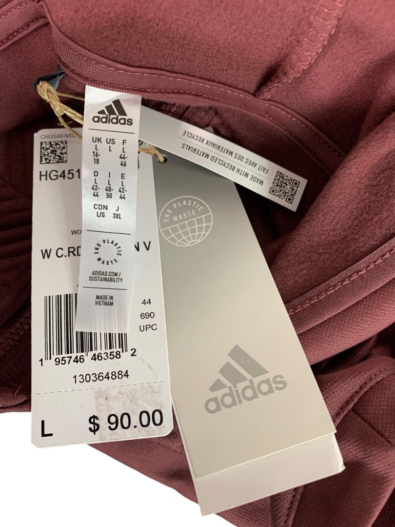Large Adidas Golf Womens New Cold.RDY Full Zip Vest HG4510