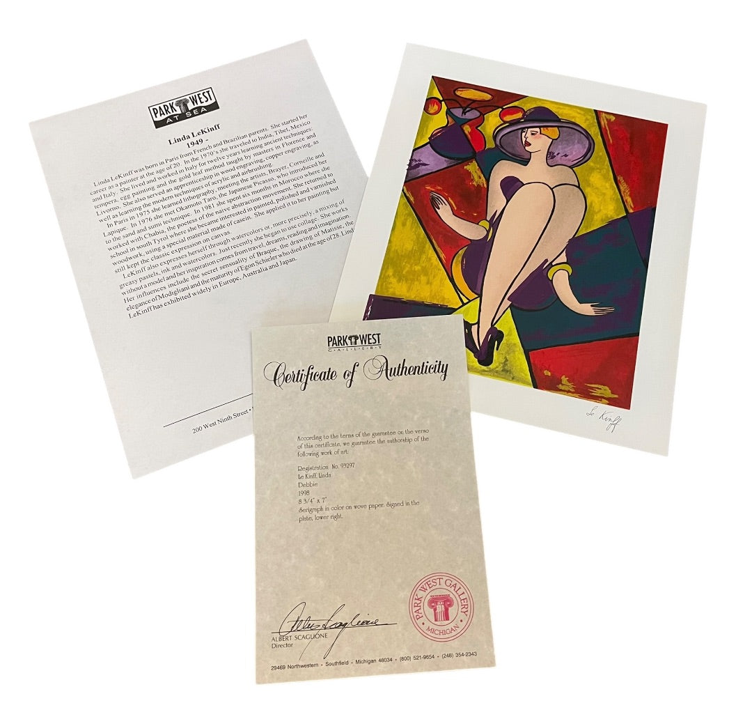 Lot of 6 Park West At Sea Seriolithographs and COA Bohlmann Steynovitz Lekinff Kachan Perez Fanch