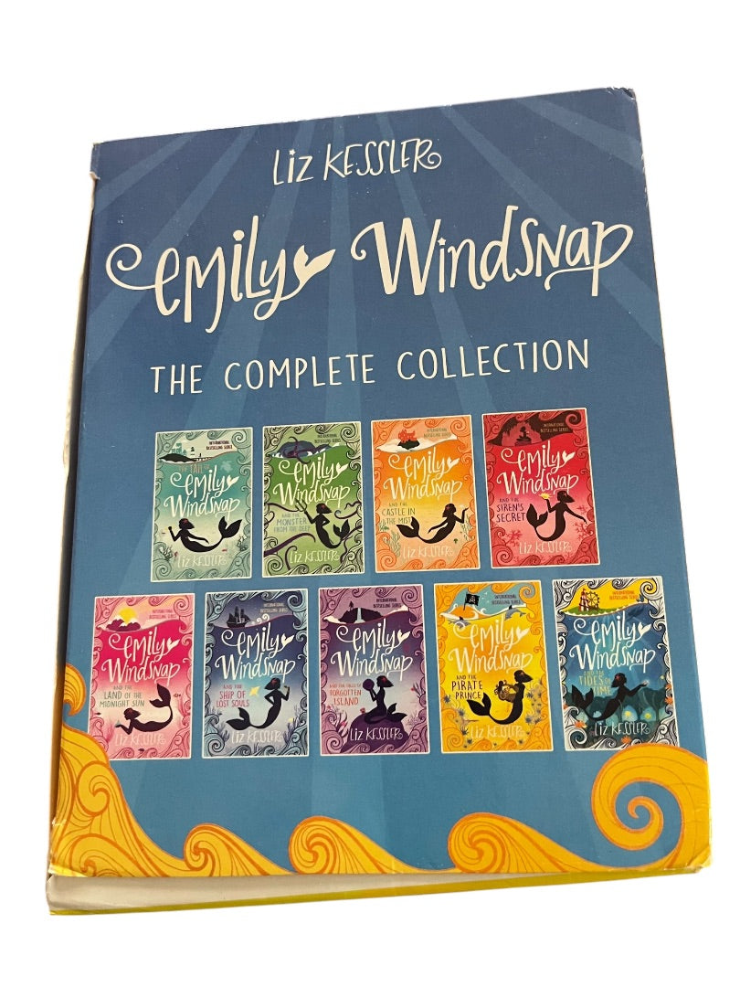 Set of 9 The Tail of Emily Windsnap The Complete Collection Paperback Books Liz Kessler