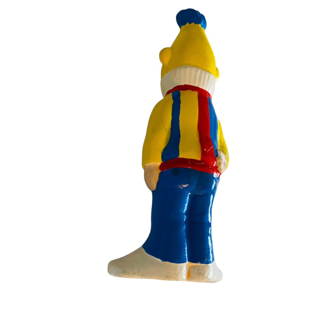 1980s Hand Painted Sesame Street Bert Ceramic 5.75 Inch Repaired