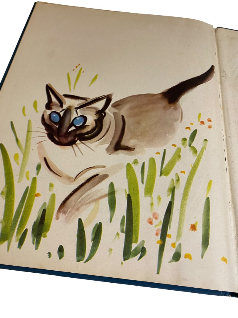 Vintage Scrap Junk Journal Ephemera Book The Kittens ABCs