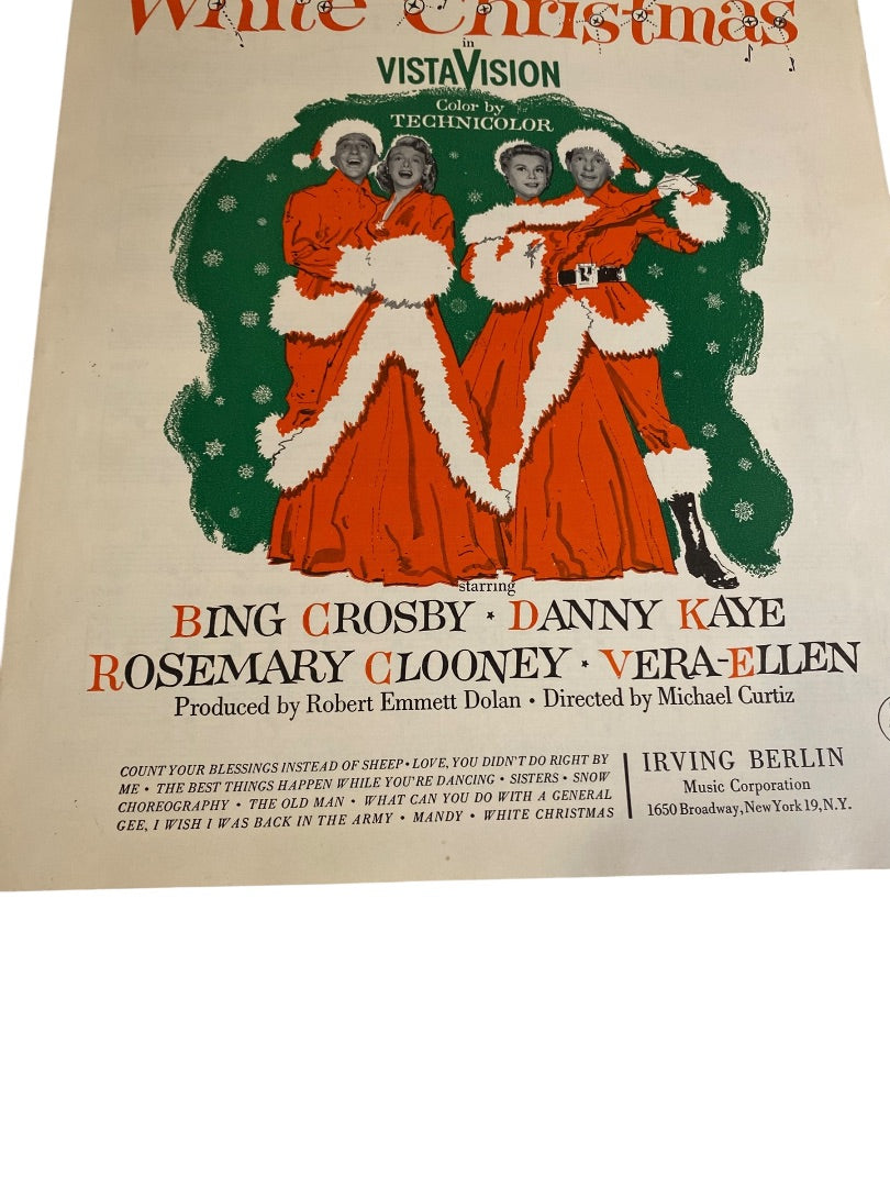 Count Your Blessings Instead Of Sheep by Irving Berlin 1952 Sheet Music