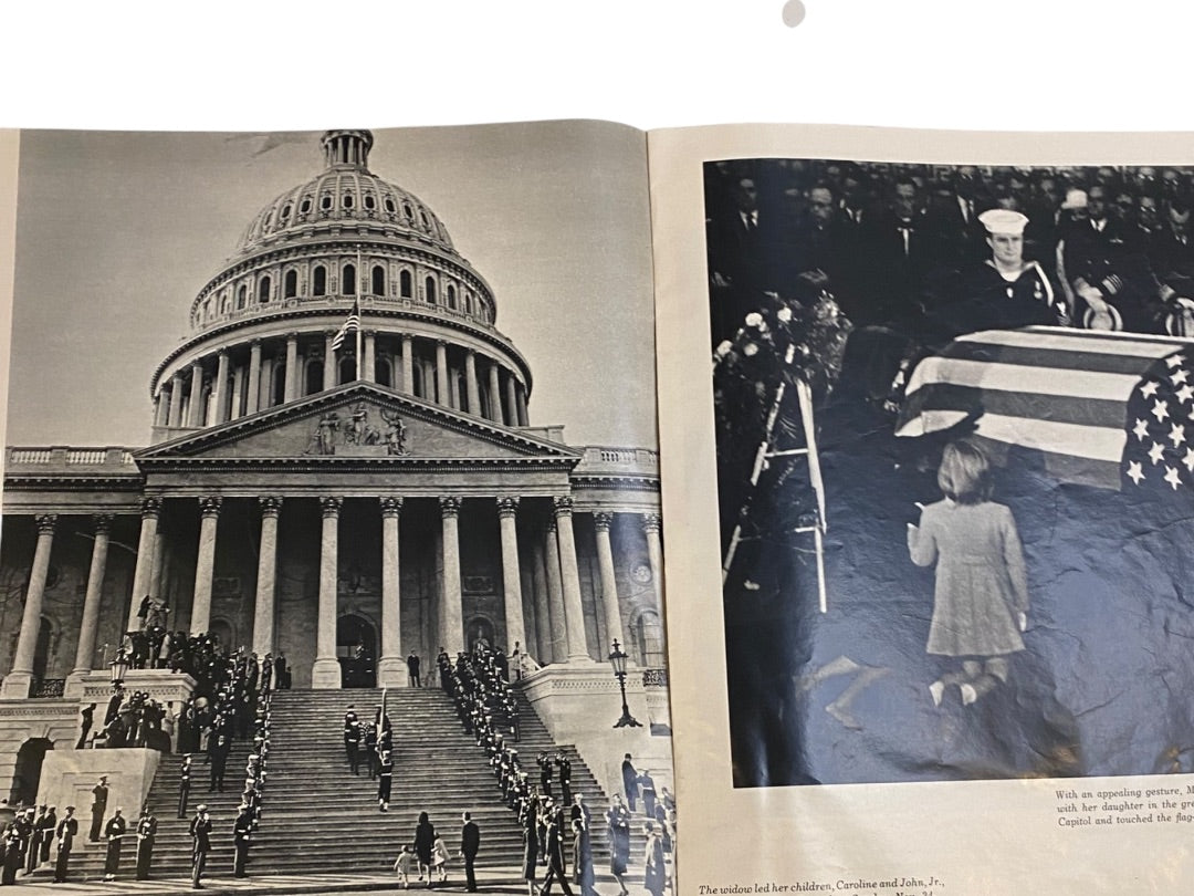 Philadelphia Inquirer 1963 Pictorial Tribute JFK Jacqueline Kennedy