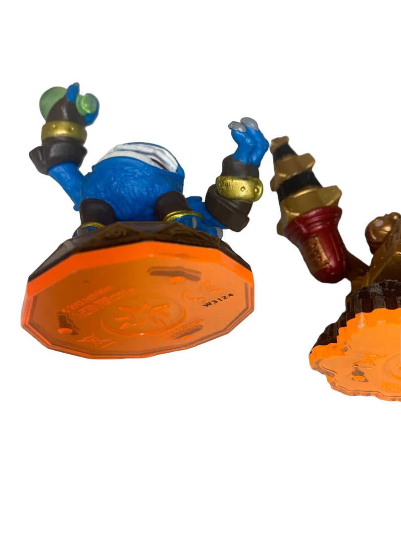 Skylanders Set of 2 Giants Activision Figure Pop W3124 Drill Sergeant E3125