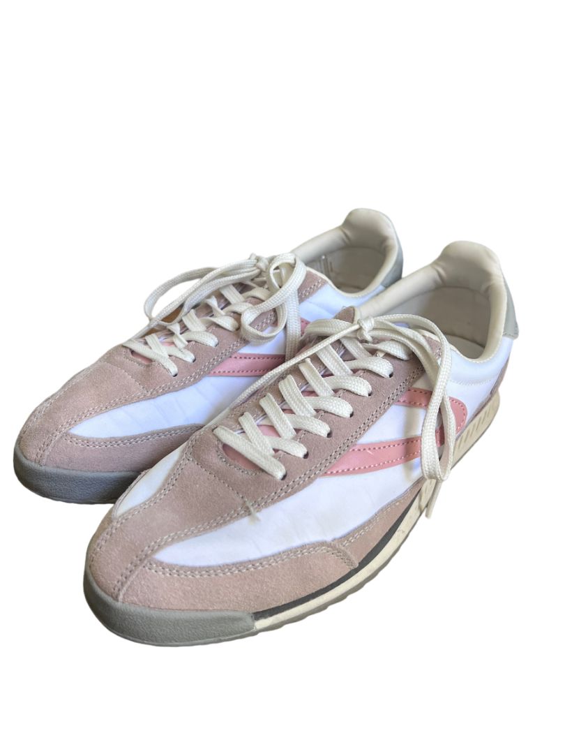 9 TRETORN Women's Rawlins Retro Sneaker Shoes Blush White