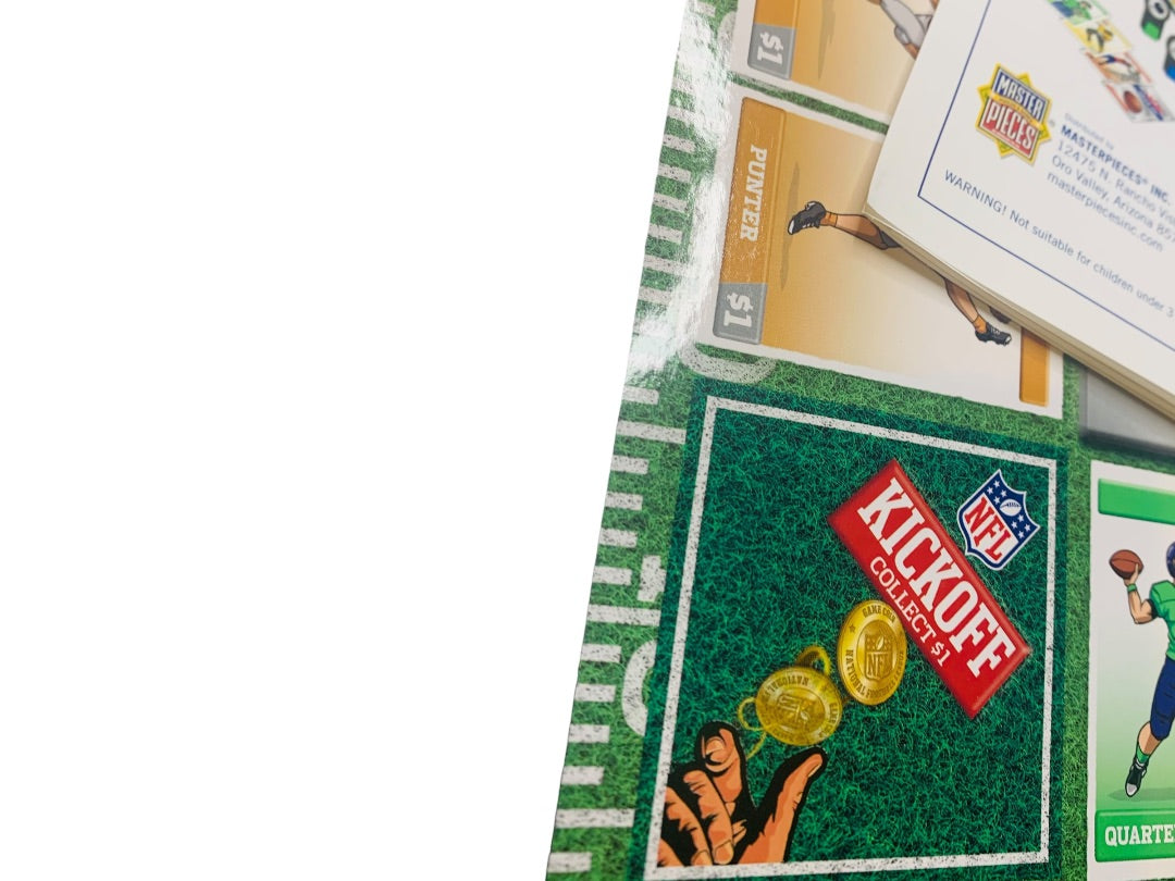 NFL Opoly Junior Game Board and Instructions Replacement Part Crafts Masterpieces