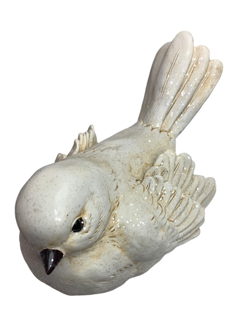 Prelit Dove Wreath Peace Holiday Decoration Battery Operated