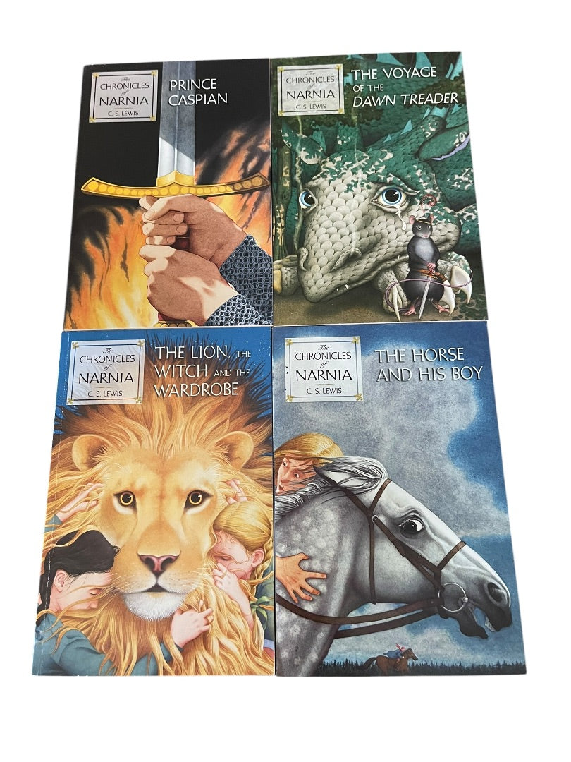 Set of 7 The Chronicles of Narnia Box Set Paperback Books 2007