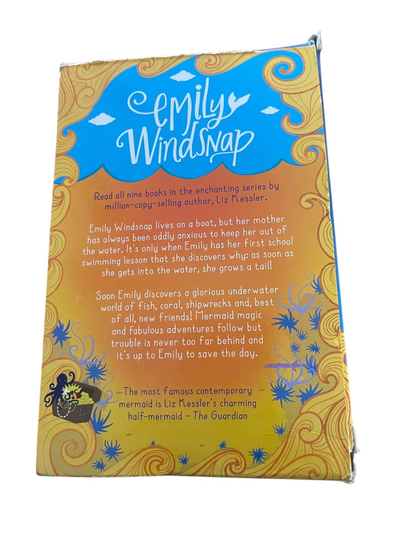 Set of 9 The Tail of Emily Windsnap The Complete Collection Paperback Books Liz Kessler
