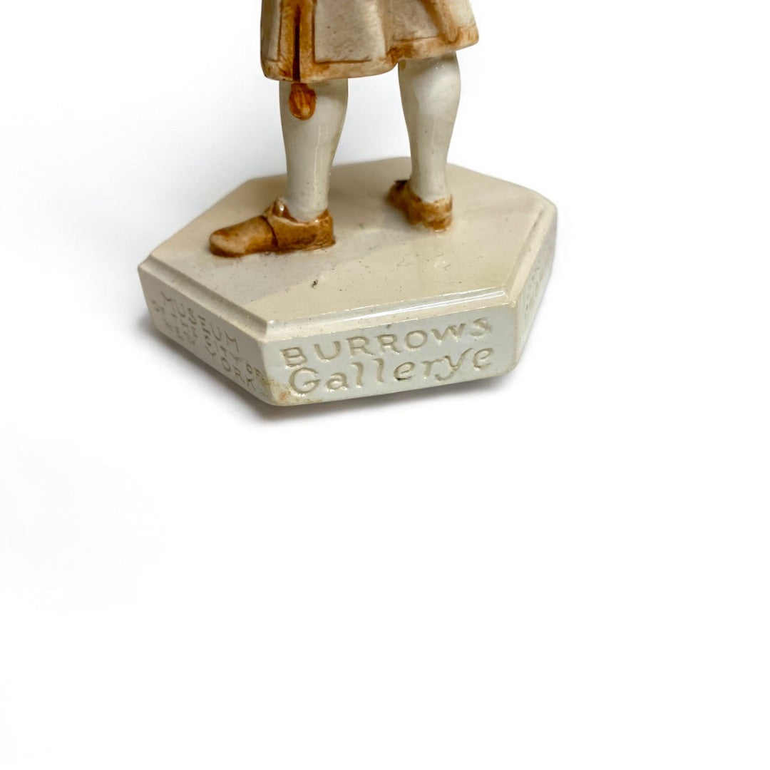 1950s Sebastian Miniatures Henry Hudson Figurine 4.25 Inches