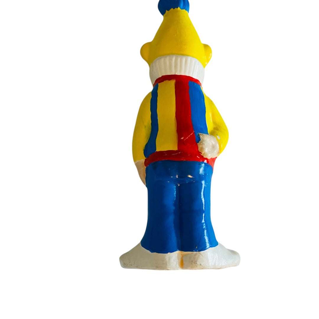 1980s Hand Painted Sesame Street Bert Ceramic 5.75 Inch Repaired