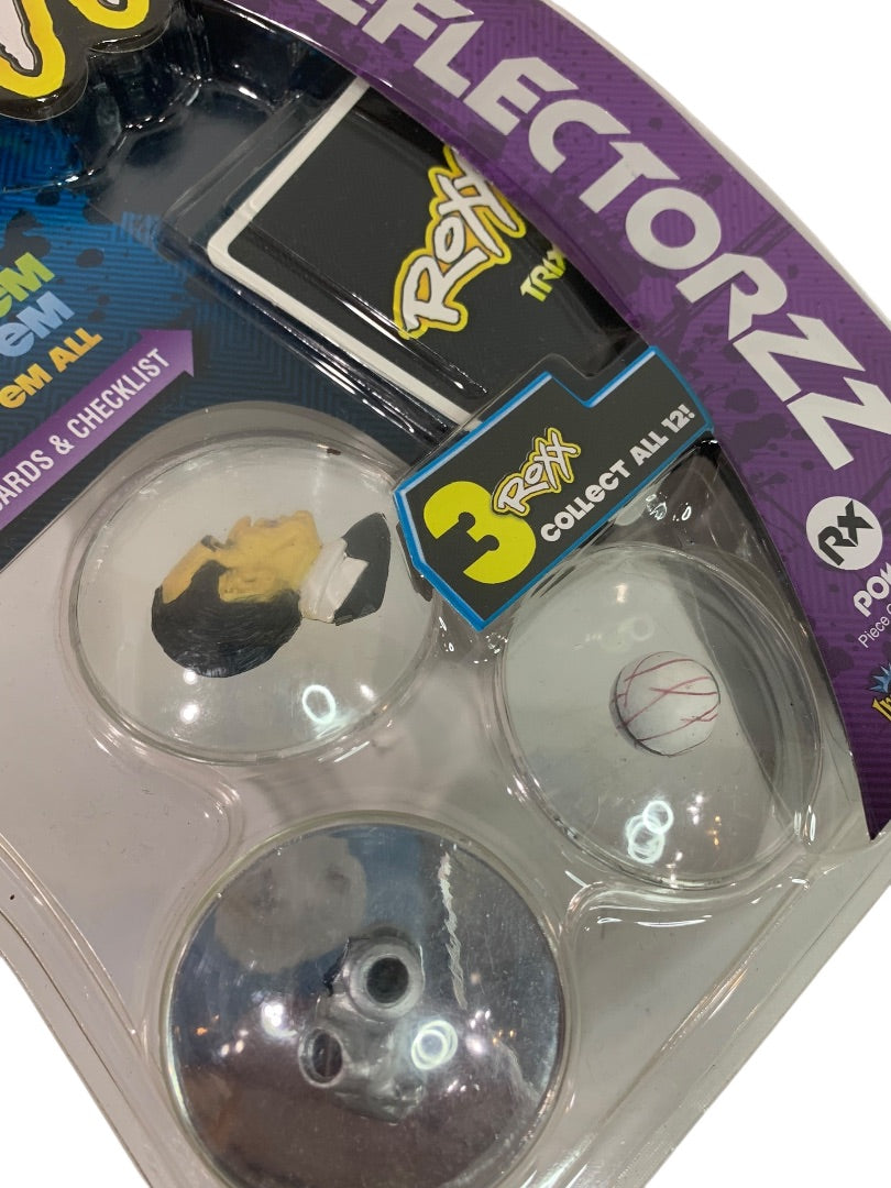 Roxx Reflectorzz New Cards Checklist 3D Reflection Rocket Eyeball Monster
