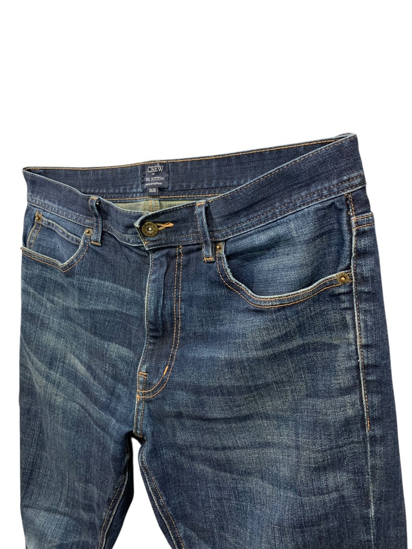 31 x 30 J.Crew The Sutton Mens Straight Leg Denim Jeans