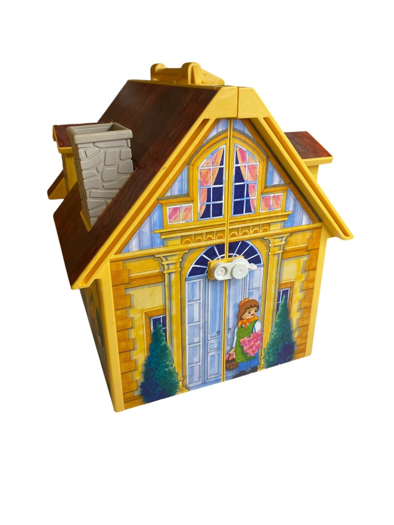 2005 Playmobil Take Along Modern Family Dollhouse 5 Accessories