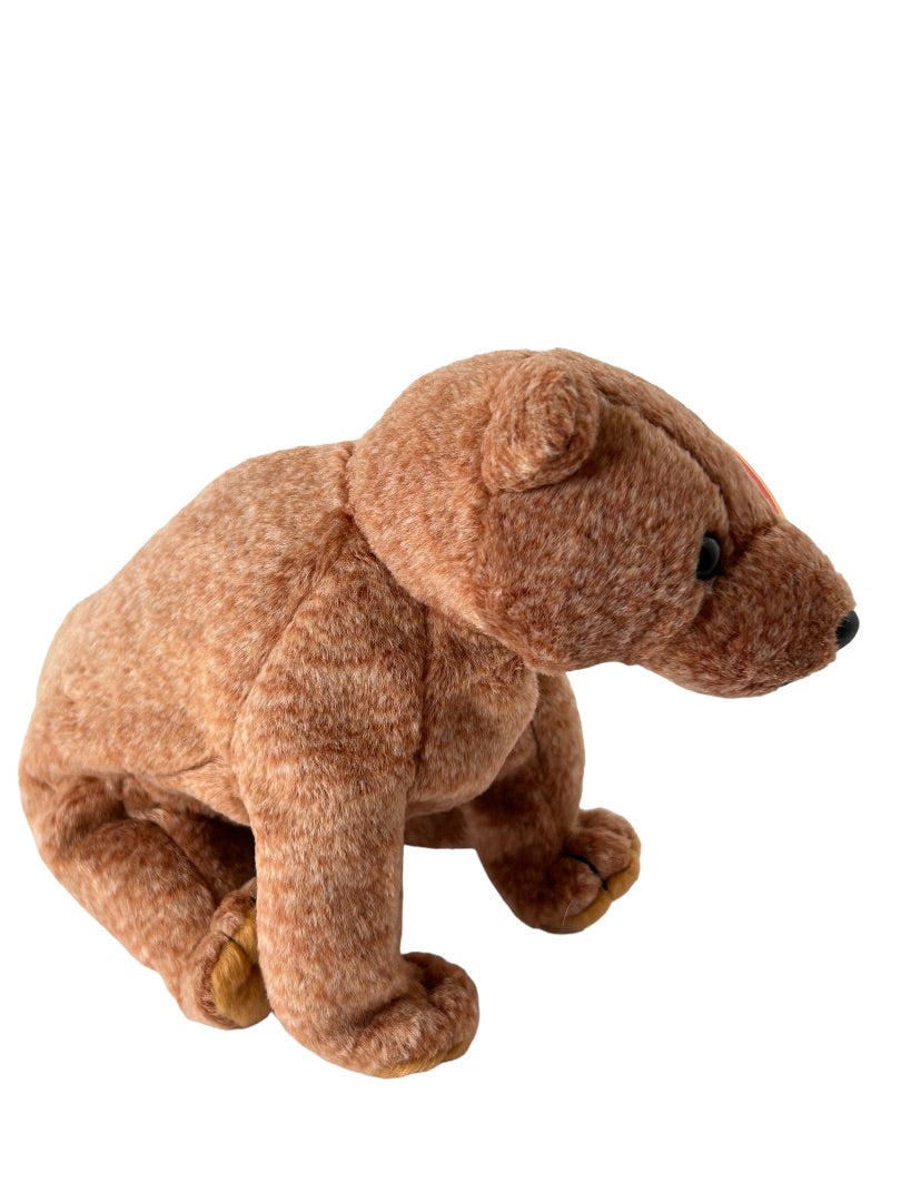 Ty Beanie Baby Original 1999 Pecan Bear Stuffed Animal Tags